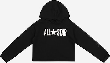 CONVERSE Sweatshirt 'ALL STAR' in Schwarz: predná strana