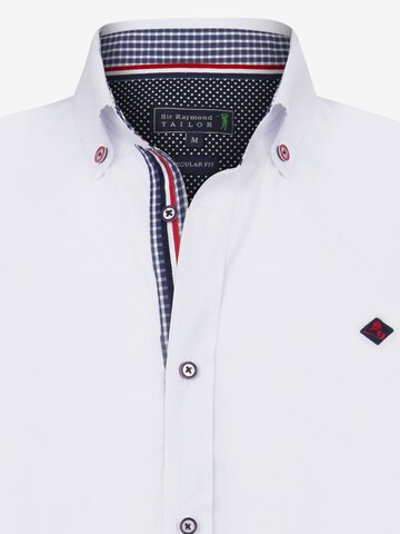 Regular fit Camicia 'Josh' di Sir Raymond Tailor in bianco