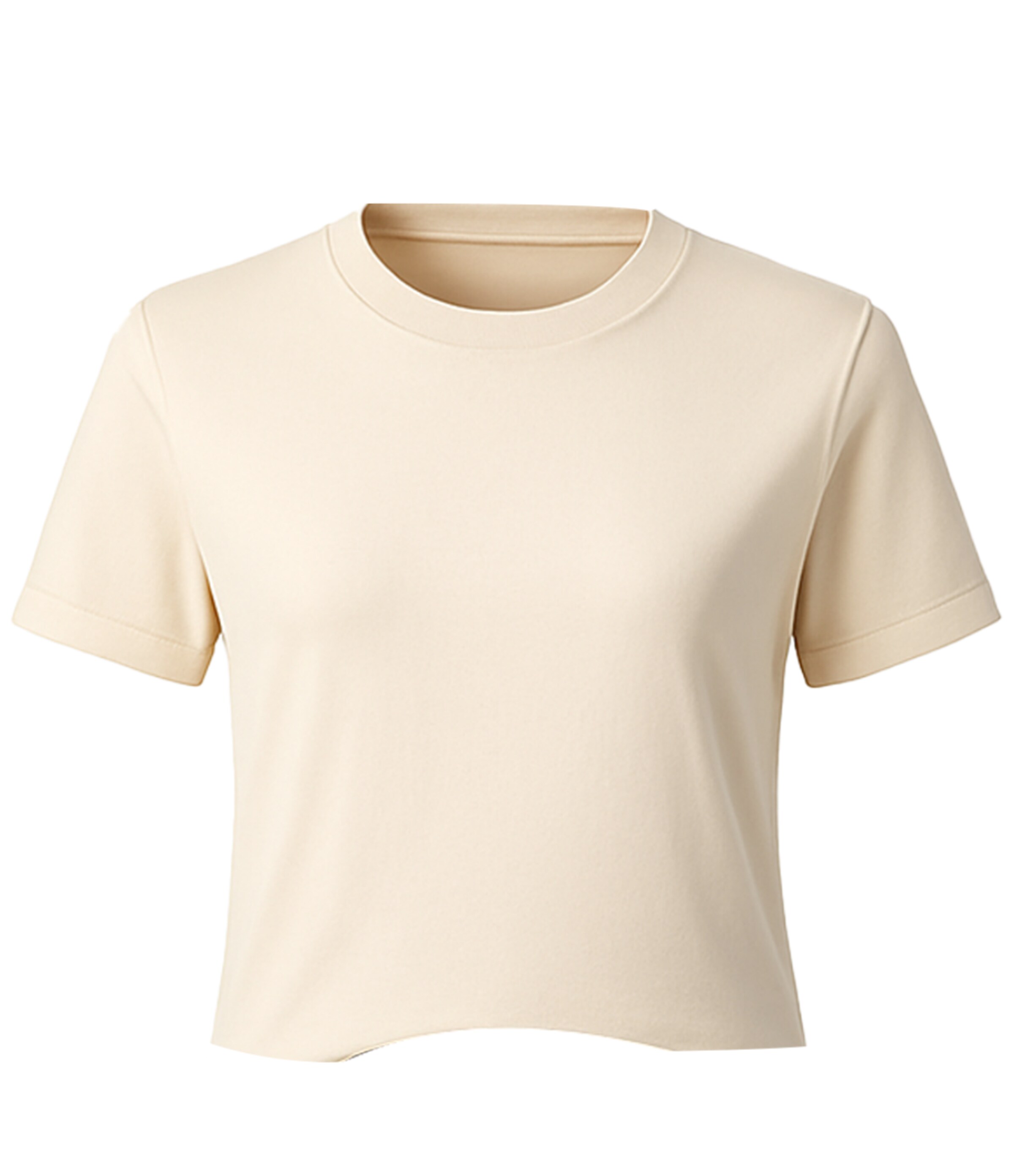 Touche Prive T-Shirt in Beige: Vorderseite