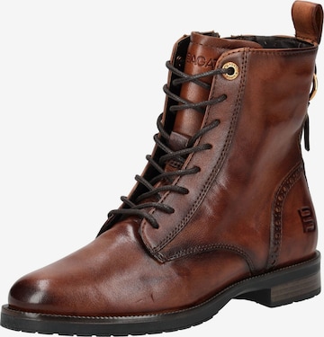 TT. BAGATT Veterlaarsjes in Bruin: voorkant