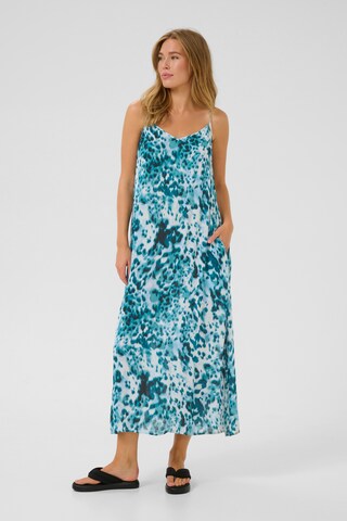Kaffe Jurk 'Thora' in Blauw: voorkant