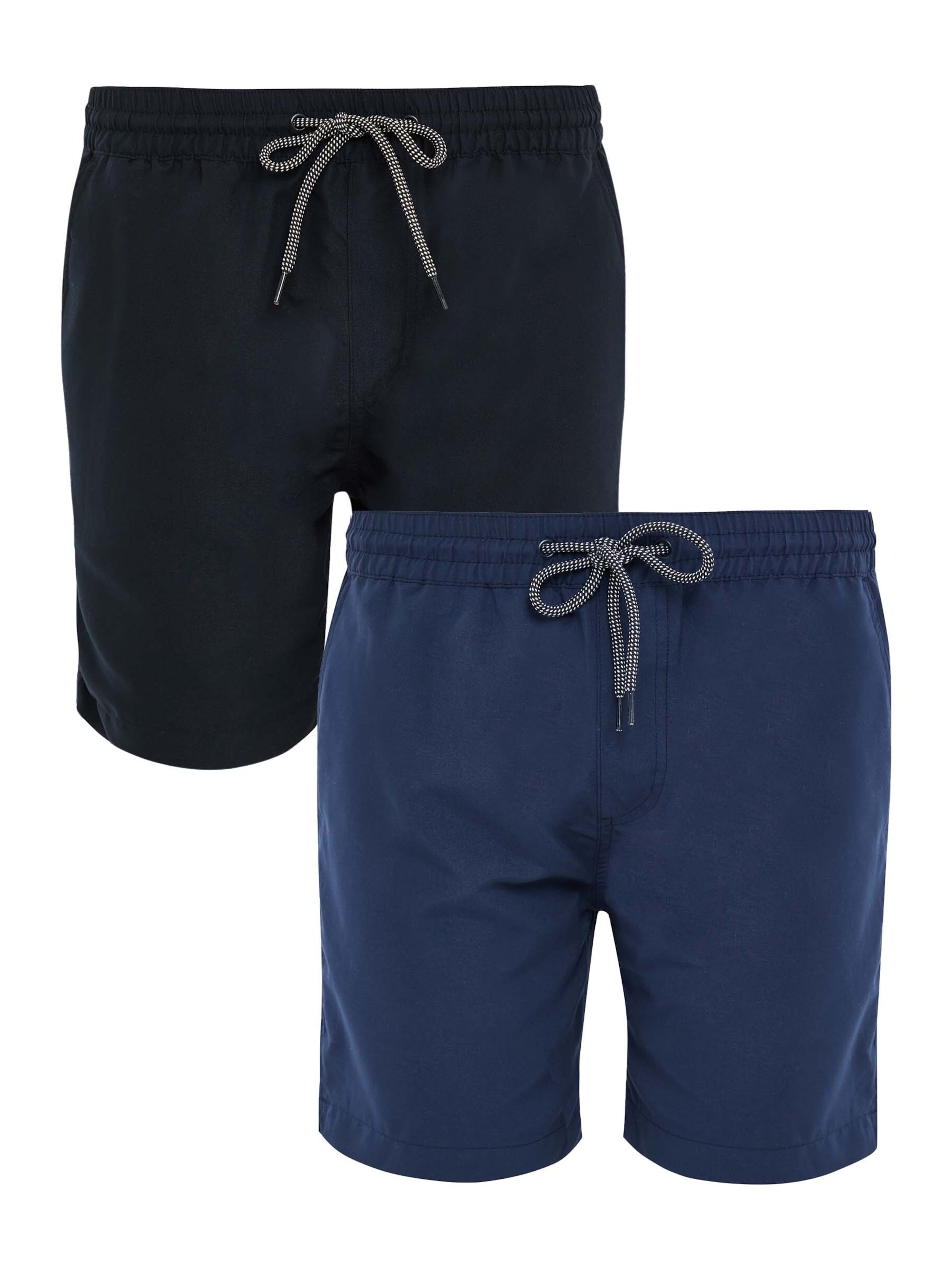 Threadbare Board Shorts in Blue: front