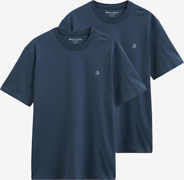 Marc O'Polo Shirt 'Kjer' in Blue: front