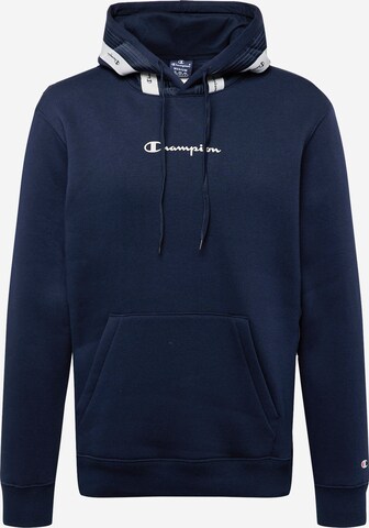 Champion Authentic Athletic Apparel - Sweatshirt de desporto em azul: frente