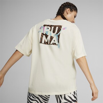 T-shirt fonctionnel PUMA en blanc