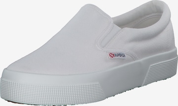 SUPERGA Instappers '2740' in Wit: voorkant