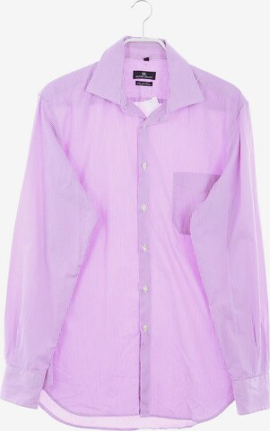 Oliver Grant Button Up Shirt in L in Pink: front