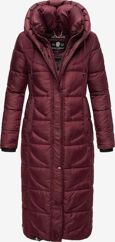 Manteau d’hiver 'Waffelchen' NAVAHOO en rouge