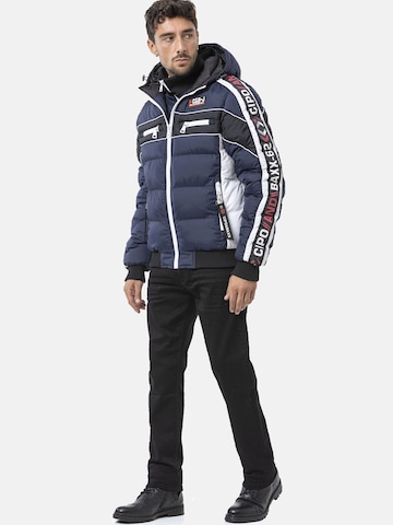 CIPO & BAXX Winterjas 'CM226 ' in Blauw