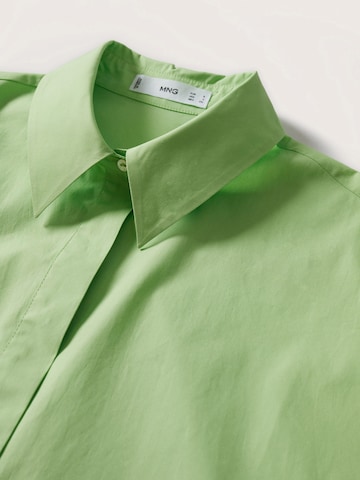 MANGO Блуза 'MATRIS' в зелено