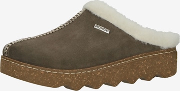 ROHDE Slippers in Brown: front