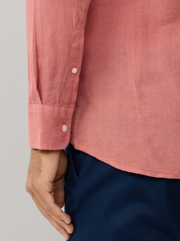 Hackett London Regular Fit Hemd 'Ess' in Rot