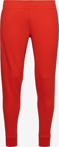 Effilé Pantalon Superdry en rouge : devant