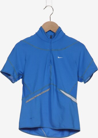 NIKE T-Shirt XXS in Blau: predná strana