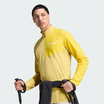 ADIDAS TERREX Funktionsshirt 'Multi' in Gelb