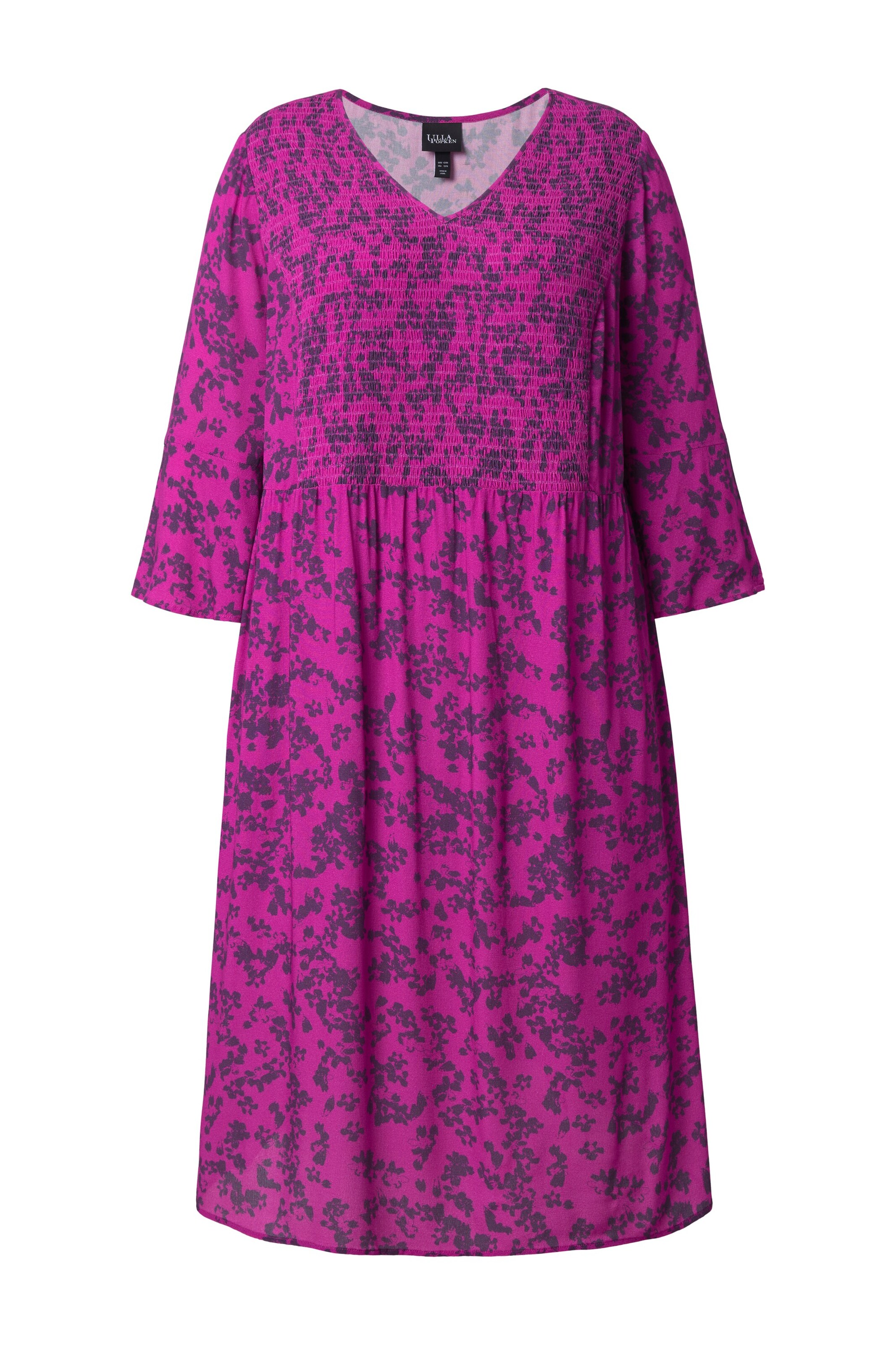 Ulla Popken Dress in Purple: front