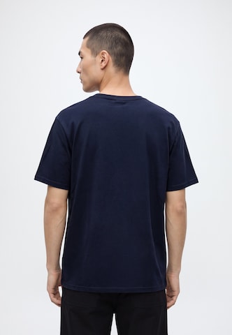 T-Shirt 'Classic' Petrol Industries en bleu : derrière