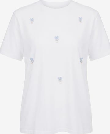 T-shirt 'Pop' MYMO en blanc : devant
