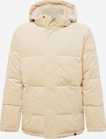 COLOURS & SONS Winter Jacket in Brown: front
