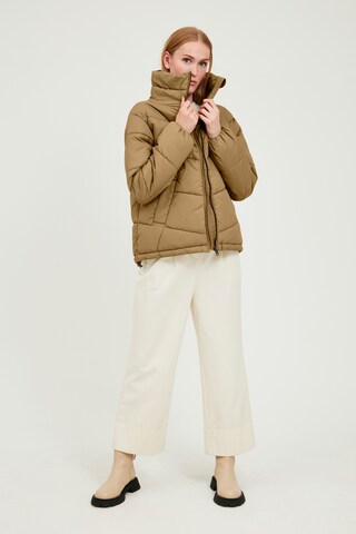 b.young Winter jacket in Brown