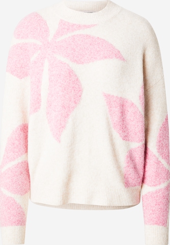 b.young - Pullover 'BYOMEA' em rosa: frente