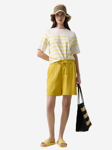 BOGNER Loosefit Shorts 'Carmel' in Gelb