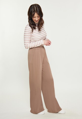 usha BLUE LABEL Loosefit Broek in Bruin