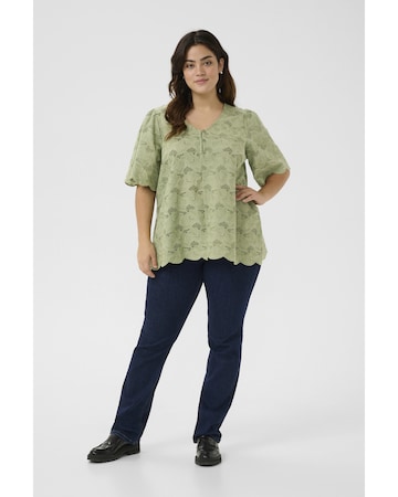 Chemisier 'KCtiara' KAFFE CURVE en vert