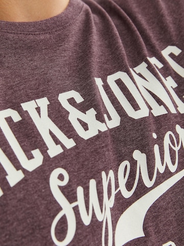 JACK & JONES Тениска в лилав