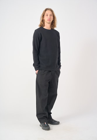 Cleptomanicx Sweatshirt 'Noitch' in Schwarz