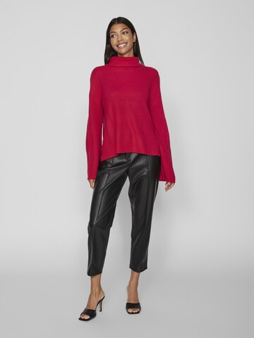 VILA Sweater 'Vigga' in Red