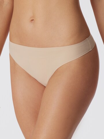 SCHIESSER Thong ' Invisible Soft ' in Beige