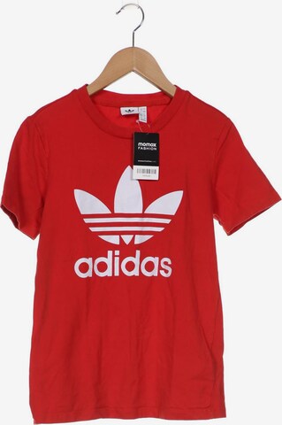 ADIDAS ORIGINALS T-Shirt XS in Rot: predná strana