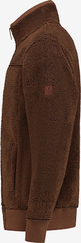 MGO Fleece Jacket 'Charles' in Brown