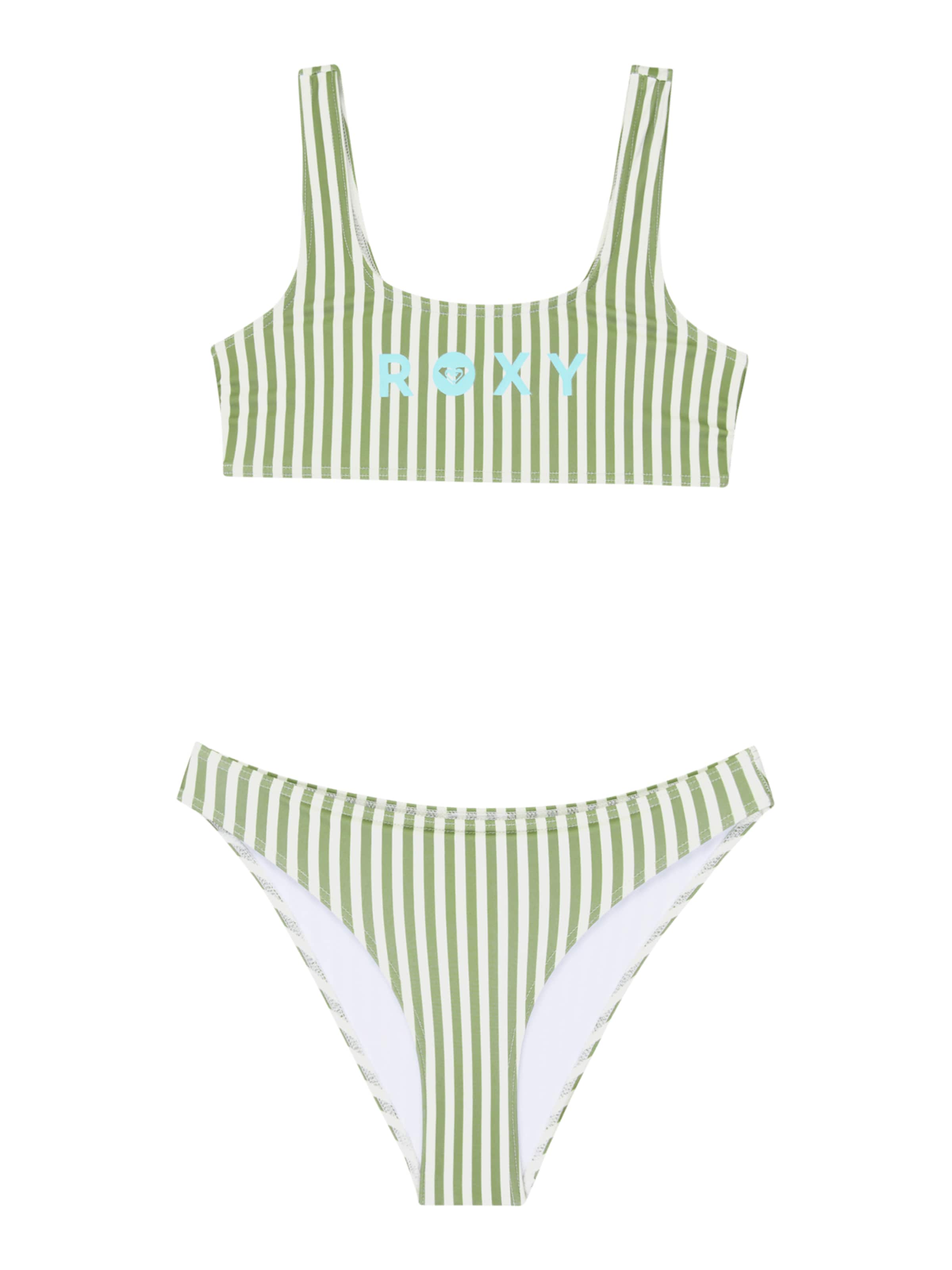 ROXY Bustier Bikini 'Bico Active' in Grün: Vorderseite