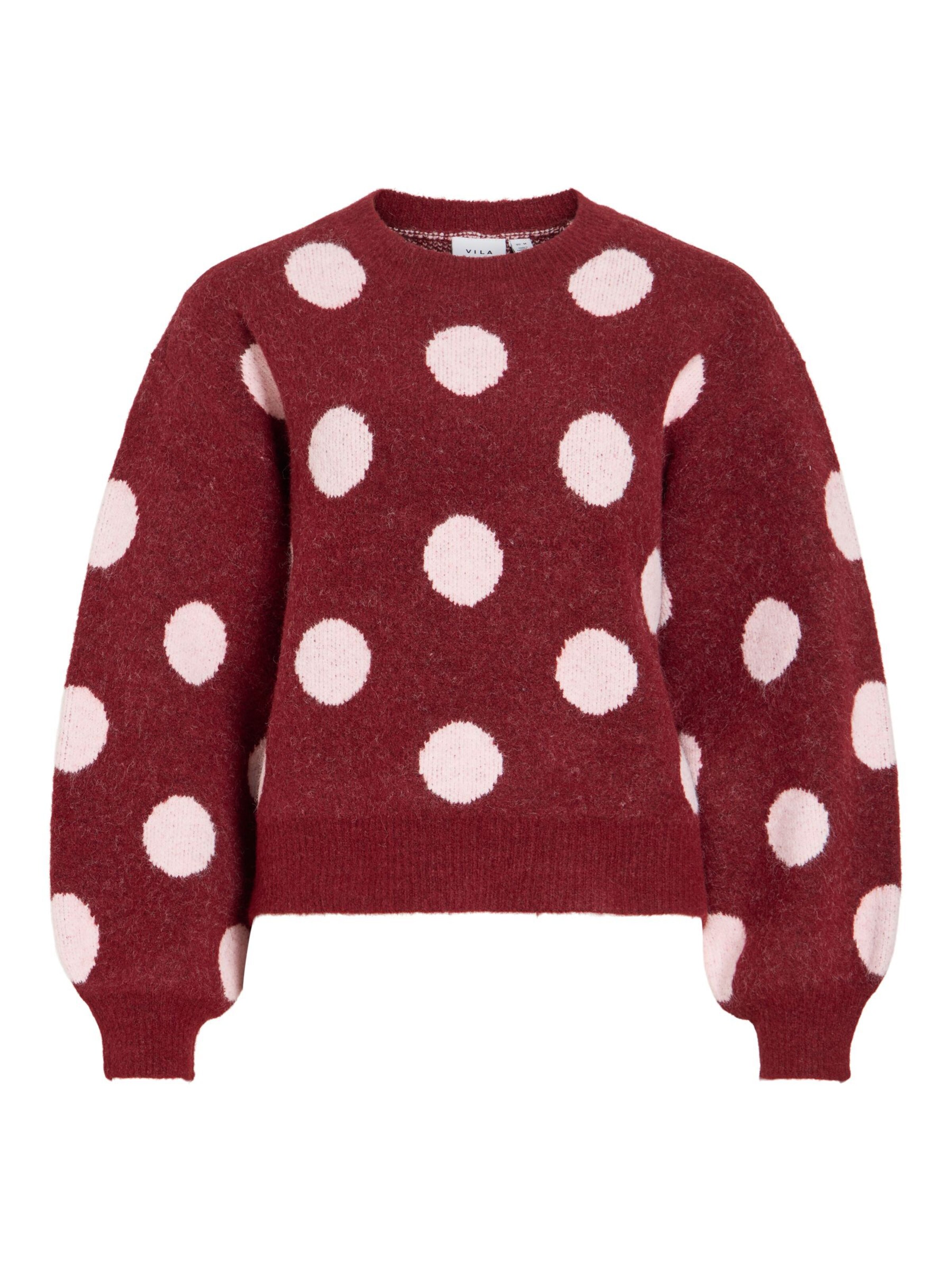 Pullover 'VILUNA' di VILA in rosso: frontale