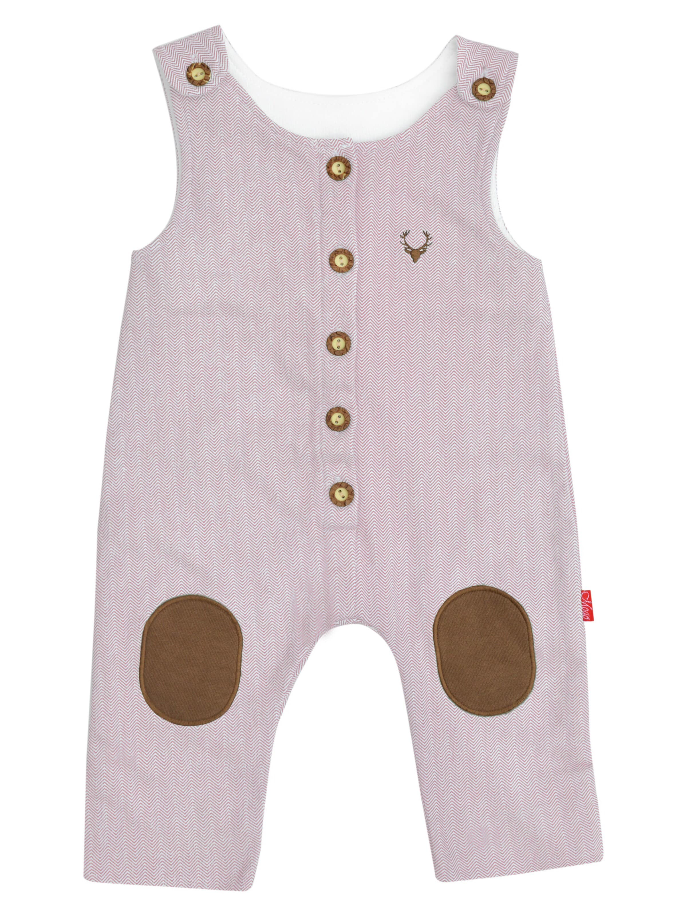 Mogo Dungarees 'Similaun rosa' in Pink: front