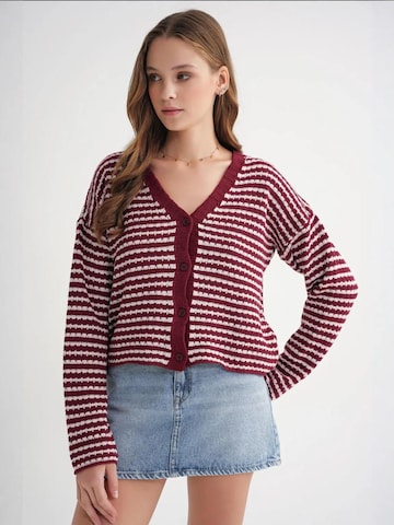 MixRay Strickjacke in Rot