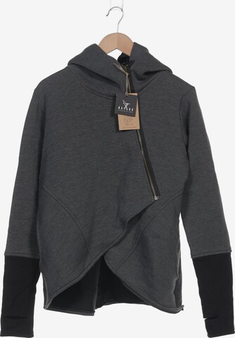 NAVAHOO Sweatshirt & Zip-Up Hoodie in XXL in Grey: front