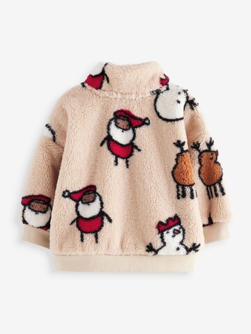 Next Fleecejacka i beige