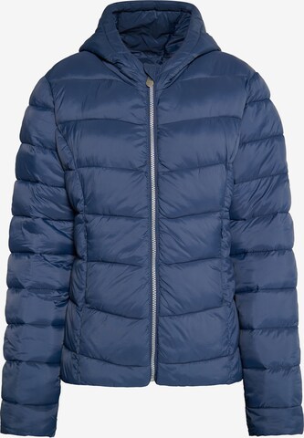 faina Winterjas in Blauw: voorkant