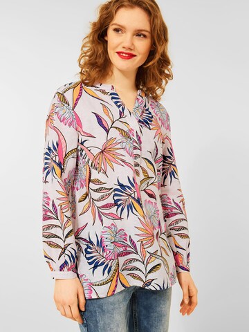 STREET ONE Blouse in Gemengde kleuren: voorkant