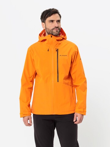 VAUDE Outdooorjacke 'Comyou' in Gelb: Vorderseite