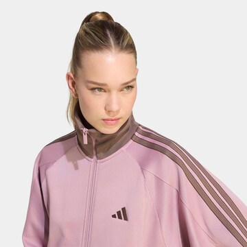 ADIDAS SPORTSWEAR Athletic Zip-Up Hoodie in Pink