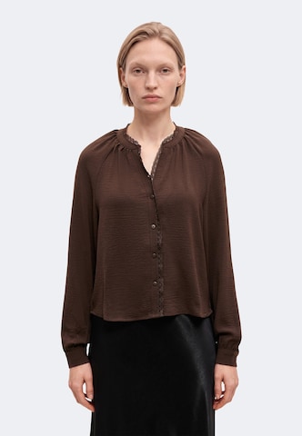 QS Bluza | rjava barva: sprednja stran