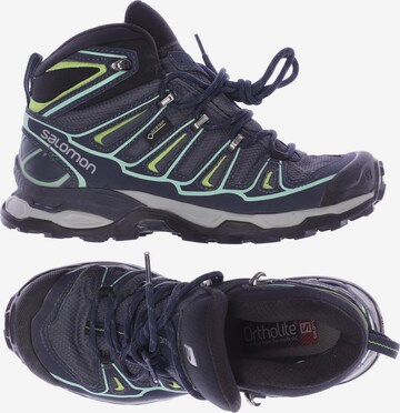 SALOMON Dress Boots in 37,5 in Blue: front