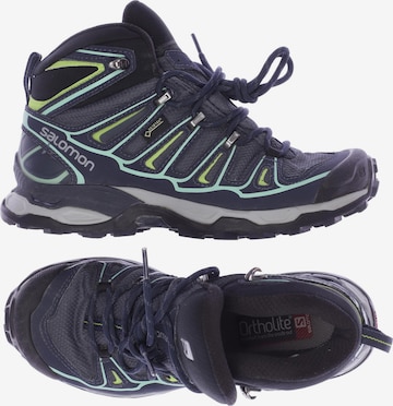 SALOMON Dress Boots in 37,5 in Blue: front