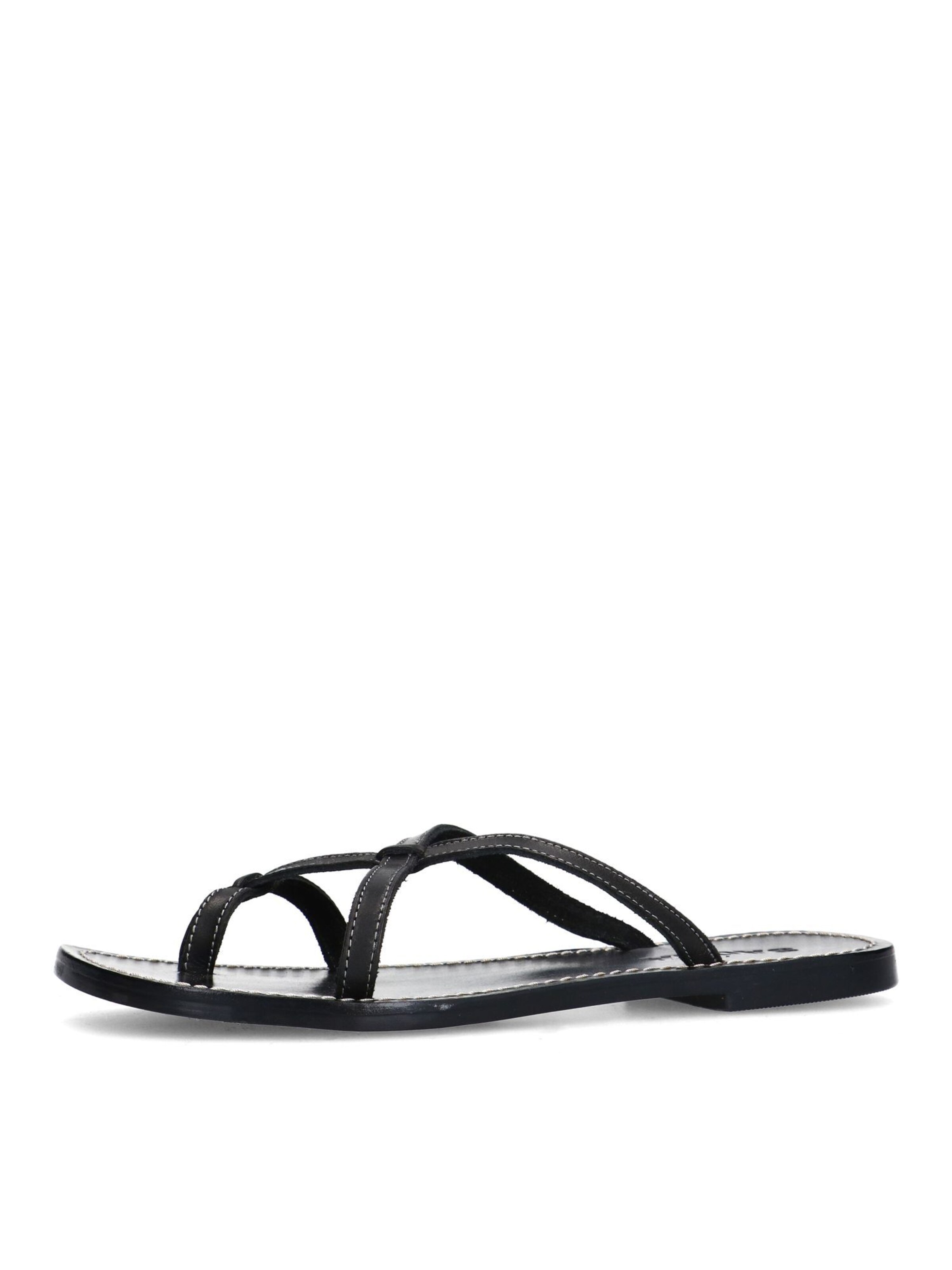 SACHA Teenslipper in Zwart: voorkant