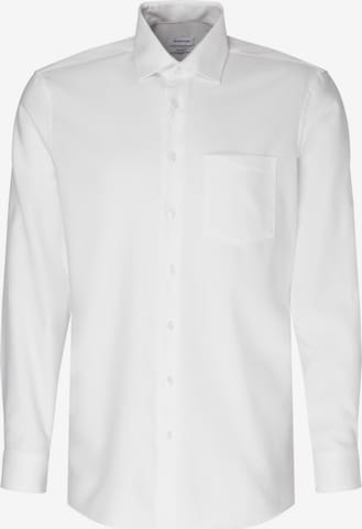 SEIDENSTICKER Button Up Shirt in Beige: front
