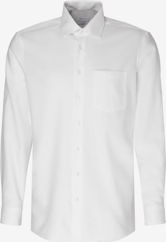 SEIDENSTICKER Regular fit Button Up Shirt in Beige: front